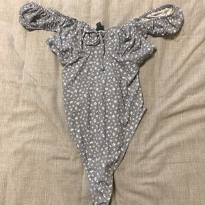 Floral bodysuit